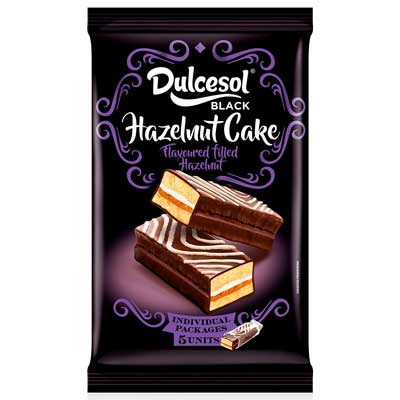 Dulcesol Hazelnut Cake Slices