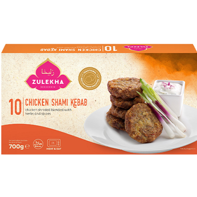 Zulekha Chicken Shami Kebab 10x