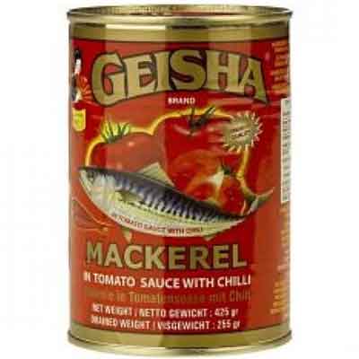 Geisha Mackerel In Tomato And Chilli Sauce