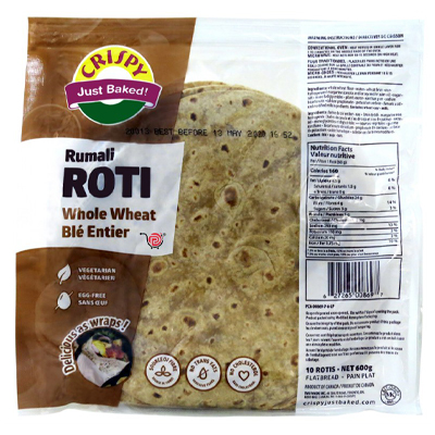 Crispy Rumali Roti Whole Wheat