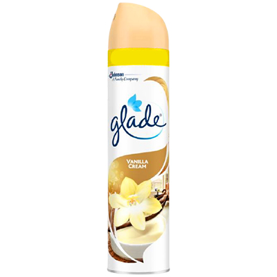 Glade Aerosol Vanilla Cream Air Freshener