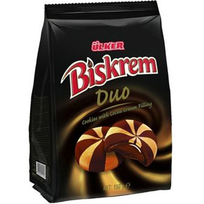 Ulker Biskrem Duo Biscuit Bag