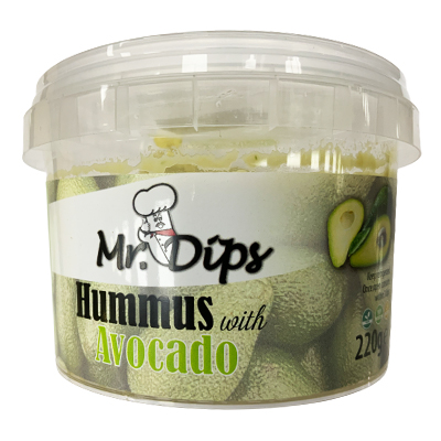 Mr Dips Hummus With Avocado