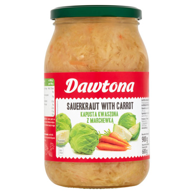 Dawtona Sauerkraut With Carrot