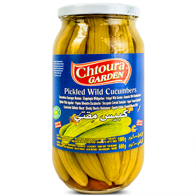 Chtoura Garden Pickled Wild Cucumbers