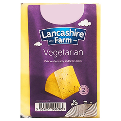 Lancashire Farm Vegetarian Cheese Block