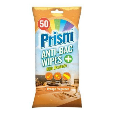 Prism Anti-bac Wipes Orange Wipes