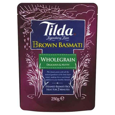 Tilda Steamed Brown Basmati Rice