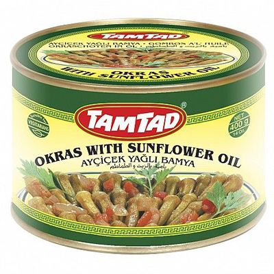 Tamtad Okra With Sunflower Oil