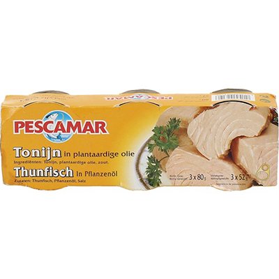 Pescamer Tuna In Sunflower Oil