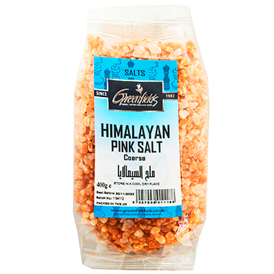 Greenfields himalayan pink salt