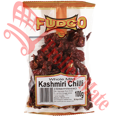 Fudco Chilli Whole Kashmiri Mild