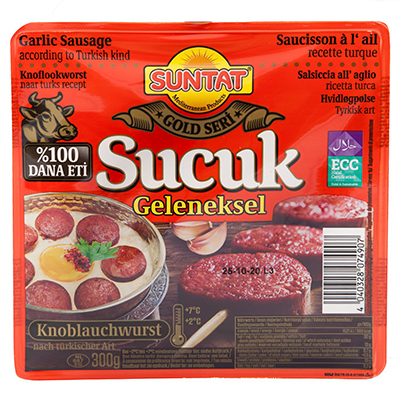 Suntat Sucuk (turkish Garlic Sausage)