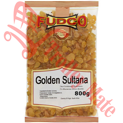 Fudco Golden Sultana Yellow Raisins