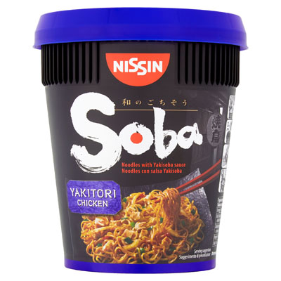 Nissin Soba Yakitori Chicken Noodles With Yakisoba Sauce