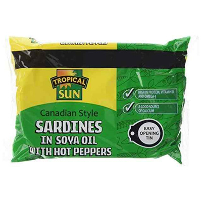 Tropical Sun Sardines With Hot Peppers