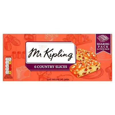 Mr Kipling Country Slices 6pk