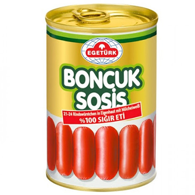 Egeturk Beef Sausages With Milk Proteins