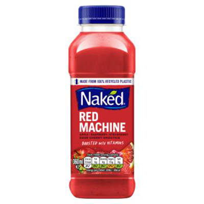 Naked Red Machine Strawberry Smoothie