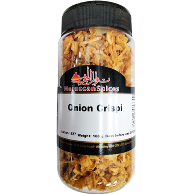 Moroccan spices onion crispi