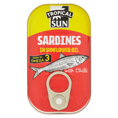 Tropical Sun Sardines In Sunflower Oil With Chilli