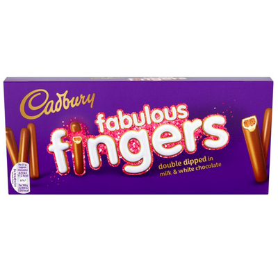 Cadbury Fabulous Fingers Chocolate Biscuits