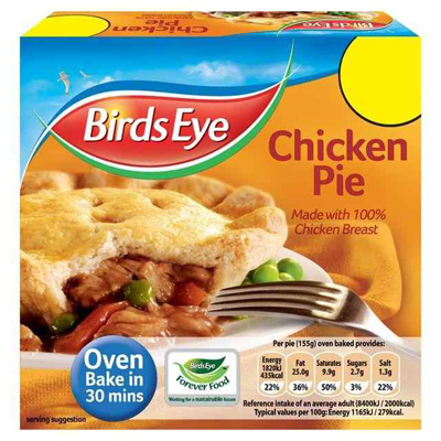 Birds Eye Chicken Pie