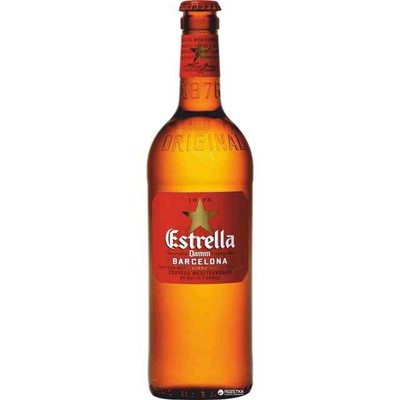 Estrella Damm Beer