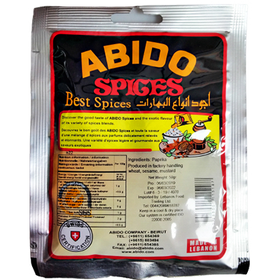 ABIDO SPICES paprika