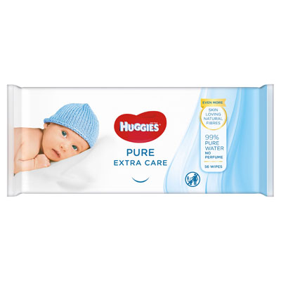 Huggies Pure Extra Care Baby Wipes