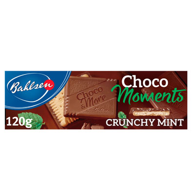 Bahlsen Choco Moments Crunchy Mint Biscuits