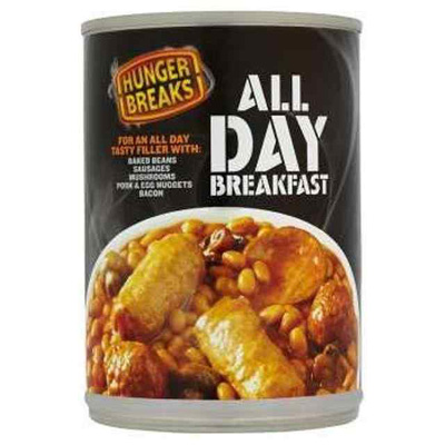 Hunger Breaks All Day Breakfast