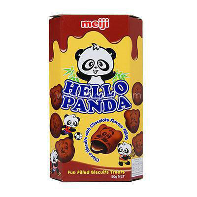 Meiji Hello Panda Choco Biscuits With Chocolate Flavoured Filling