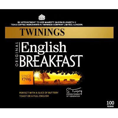 Twinings English Breakfast 100 Tea