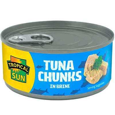 Tropical Sun Tuna Chunks In Brine