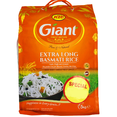 KTC Giant Extra Long Basmati Rice