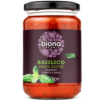 Biona basilico pasta sauce