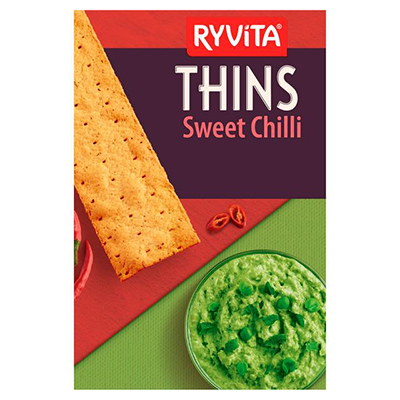 Ryvita Thins Sweet Chilli Flatbreads