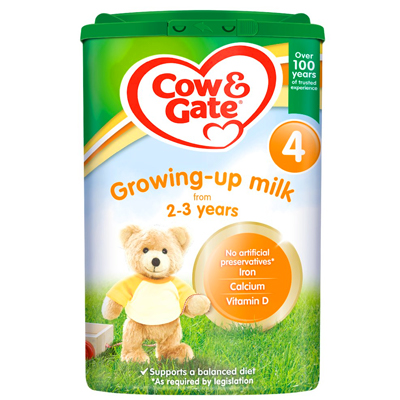 Cow & Gate 4 Growing Up Milk Powder 2-3 Years