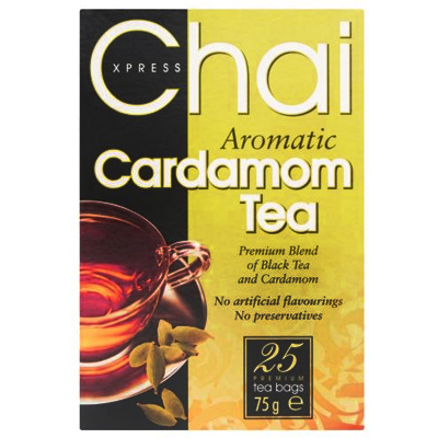 Xpress Chai Cardamom Tea 25 Tea Bags