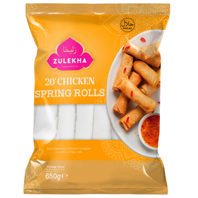 Zulekha Chicken Spring Rolls 20pcs