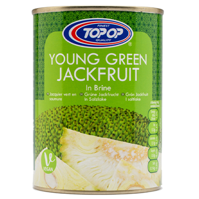 Top op Young Green Jackfruit