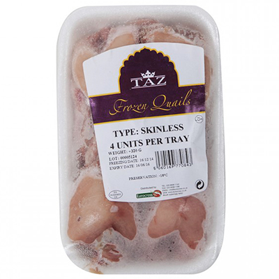 Taz Frozen Quails 4pcs