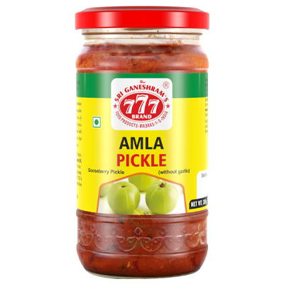 Sri Ganeshrams 777 Brand Amla Pickle Achar