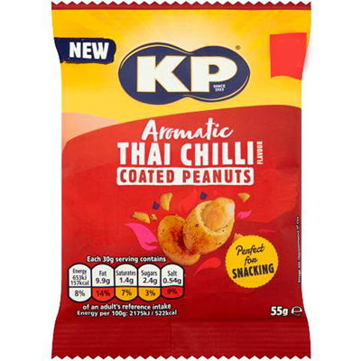 KP thai chilli coated peanuts