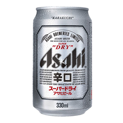 Asahi super dry lager