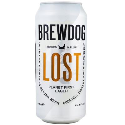 BREWDOG LOST PLANET FIRST LAGER