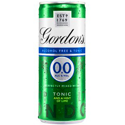 Gordons Alcohol Free Tonic with Mint