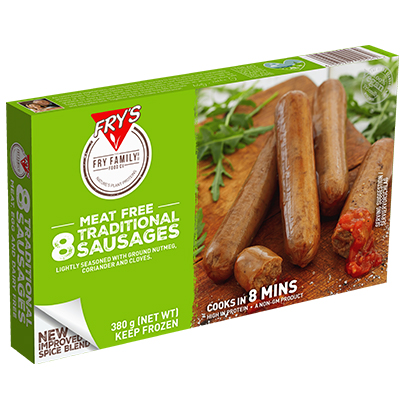 Frys Traditional Vegan Sausages