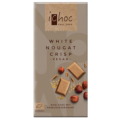 iChoc White Nougat Crisp (Vegan)